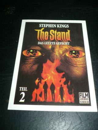 The Stand,  Film Card [rob Lowe,  Laura San Giacomo,  Ruby Dee] Stephen King