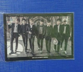Rare Bts Now 2 In Europe And America Dvd Group Standee Official