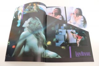 LADY BEWARE Japan Movie Program Pamphlet 1987 Diane Lane p844 3