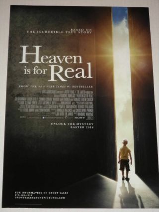 Heaven Is For Real - 11.  5x17 Promo Movie Poster - Greg Kinnear