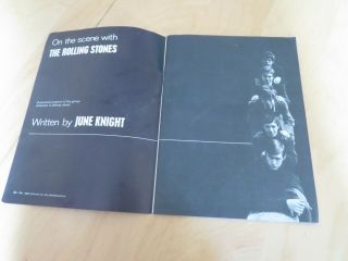 THE ROLLING STONES - On The Scene - Features & Profiles - June Knight 2