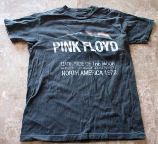 Pink Floyd Dark Side Of The Moon Tour 1972 T Shirt M Medium