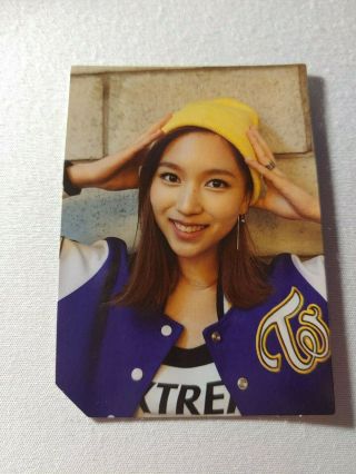 Twice Mina Official Photocard Page Two Photocard Selfie Version