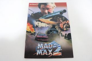 Mad Max 2 Japan Movie Program Pamphlet 1981 Mel Gibson P846