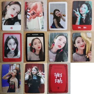 Twice Nayeon Official Photocard Special Album Yoy Yes Or Yes Select Card