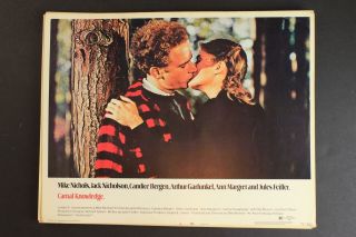 1971 Carnal Knowledge Movie Lobby Card Candice Bergen Arthur Garfunkel