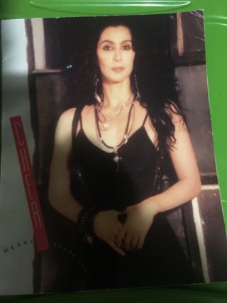 Cher Heart Of Stone Tour Program Book