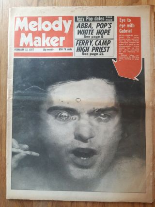 Melody Maker Newspaper October 1st 1977 The Motors Crash Into The Melody Maker