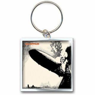 Led Zeppelin Chromed Key Ring / Fob - Official Licensed Merchandise