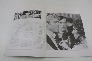 THE WAY WE WERE Japan Movie Program Pamphlet 1973 Robert Redford p650 3