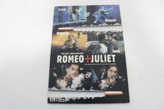 Romeo,  Juliet Japan Movie Program Pamphlet 1996 Leonardo Dicaprio P795