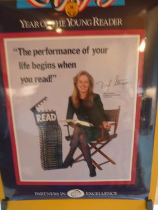 Rare 1989 Poster Of Meryl Streep