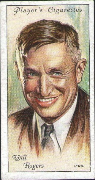 Will Rogers - 1934 Player 