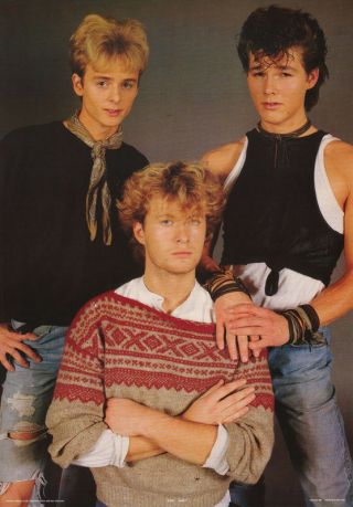 Poster : Music : A - Ha - All 3 Posed - Aa211 Lw13 T