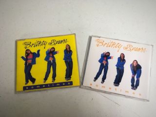 Britney Spears Sometimes Cd Singles Set Of 2 Baby One More Time Funko Pop Glory