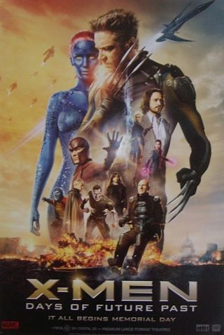 X - Men Days Of Future Past 13.  5x20 Promo Movie Poster -