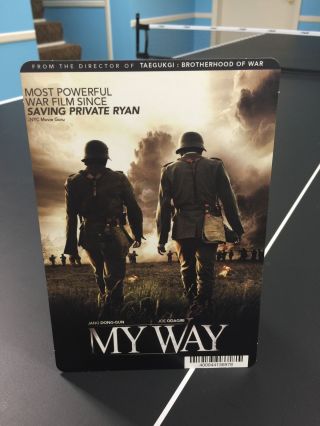 Movie Backer Card " My Way " (not The Movie) Mini Poster