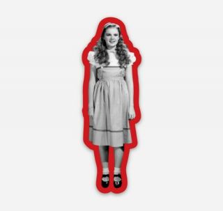 Judy Garland Dorothy Wizard Of Oz Die Cut Vinyl Sticker Decal