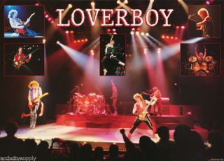 Poster : Music : Loverboy - In Concert 15 - 300 Rap6 D