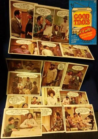 Vintage 1975 Topps Good Times Tv Show Base Trading Cards U - Pick - 1