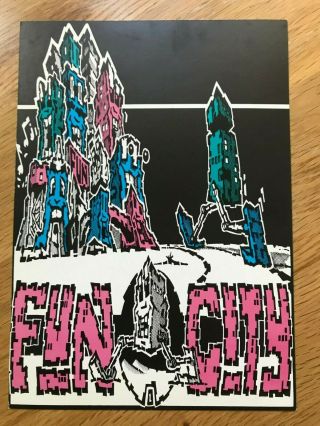 Fun City @ The Park Paul Anderson / Carl Cox / Rave Flyer 1990 