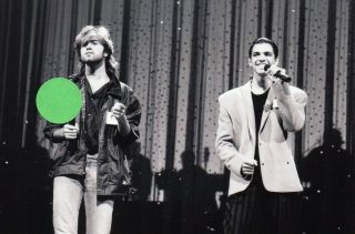 George Michael 12 - 4x6 B&w Concert Photo Set 6aa