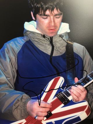 Noel Gallagher Oasis Signed Picture