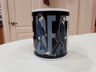 The Beatles Abbey Road Album Cover Coffee Mug Tea Cup 2011 Apple Corps VGC Fab 4 4