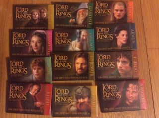 Lord Of The Rings Promo - 12 Movie Pins