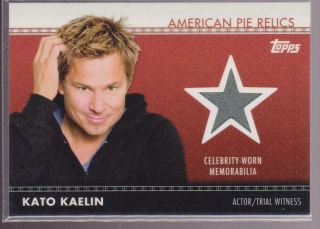 2011 Topps American Pie Relic Kato Kaelin