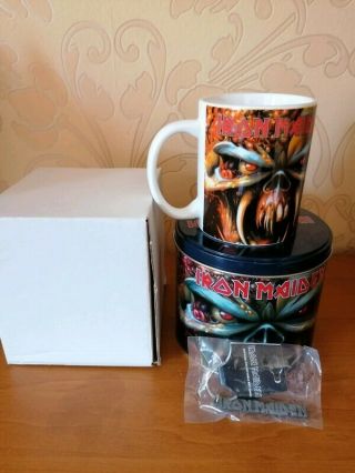 Iron Maiden Gift Set Official Mug Final Frontier Slayer Korn Black Sabbath