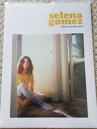 Selena Gomez 2019 Official Calendar And
