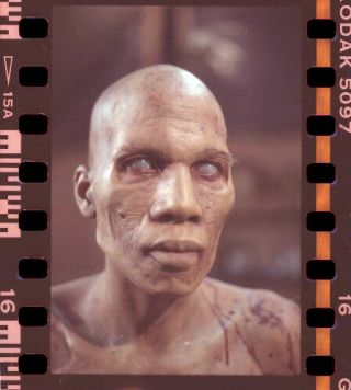 Ta21r Vintage Night Of The Living Dead Horror Movie Actor Alien Negative Photo