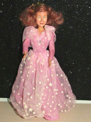 Vintage Htf Glinda Doll Wizard Of Oz 1985 By Multi Toys Guc