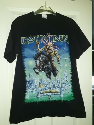 " Iron Maiden " Tour T.  Shirt - 2014 - L