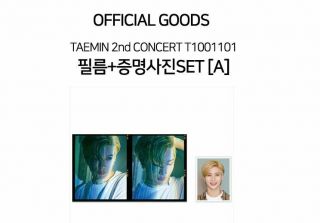 Taemin 2nd Concert T1001101 Official Goods Film,  Photo Set A