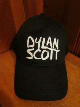 Dylan Scott Country Music Black Mesh Baseball Cap Hat Otto Snapback One Size