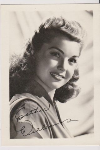 1945 Studio Promotional Esther Williams Photograph,  Vintage From Mgm.