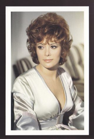 James Bond Postcard 007 Diamonds Are Forever (1971) Jill St.  John As Tiffany Case