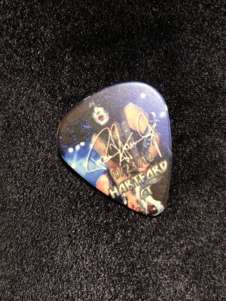 Kiss Tour Guitar Pick Live Icon Paul Stanley Rock Band 9/23/12 Hartford,  Ct Rare