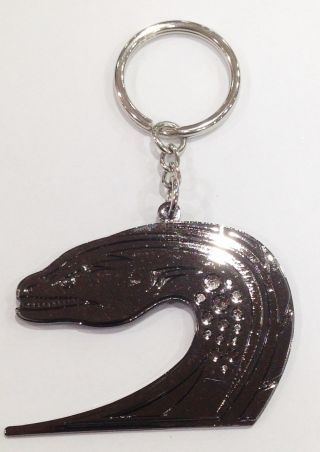 Parramatta Eels Nrl Dark Metal Key Ring Keyring