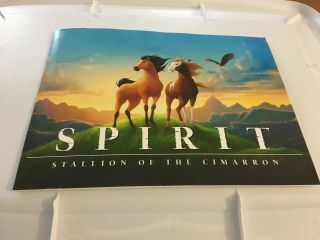 1990s Animated Movie Spirit Stallion Horse Movie Press Kit With Photo