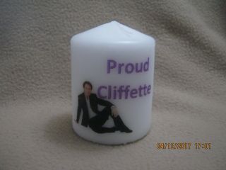 Unique Cliff Richard Fans Cliffette Candle Gift - Gift Wrapped