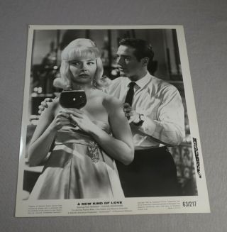 Orig.  1963 A Kind Of Love Paul Newman Joanne Woodward Publicity Movie Still