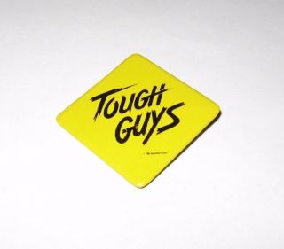 Rare 1986 Tough Guys Movie Promo Button - Burt Lancaster Kirk Douglas Pin
