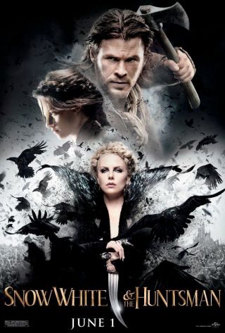 Snow White And The Huntsman - Movie Poster Flyer 11x17 - Chris Hemsworth