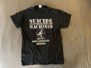 THE SUICIDE MACHINES TSM ska punk band merch shirt SMALL antifa Detroit 2
