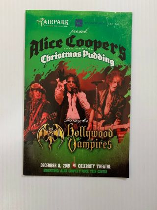 Hollywood Vampires Johhny Depp Alice Cooper Joe Perry
