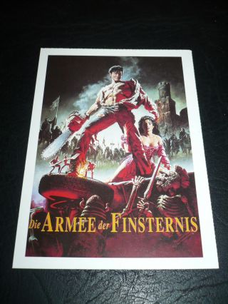 Army Of Darkness,  Film Card [bruce Campbell,  Embeth Davidtz]