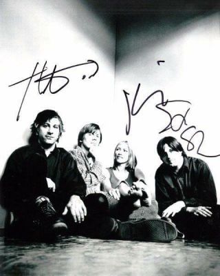 Reprint - Sonic Youth Thurston - Kim Gordon Signed 8 X 10 Glossy Photo Poster Rp